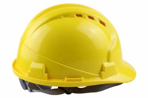 汉盾劳保批发 HT35 三筋HDPE透气安全帽