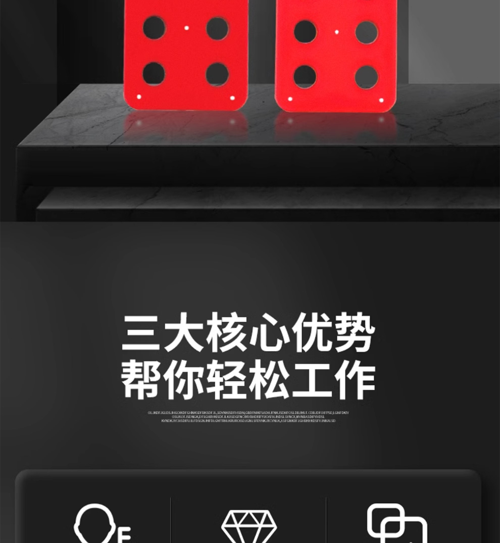 汉盾 HD-SL8318 新型铝制搭扣式锁具